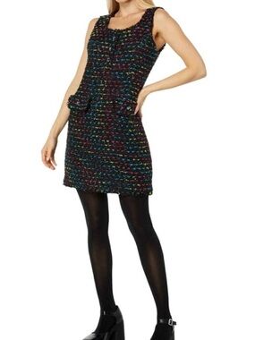 Kate Spade Sleeveless Tweed Mini Dress